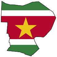 Map of Paramaribo